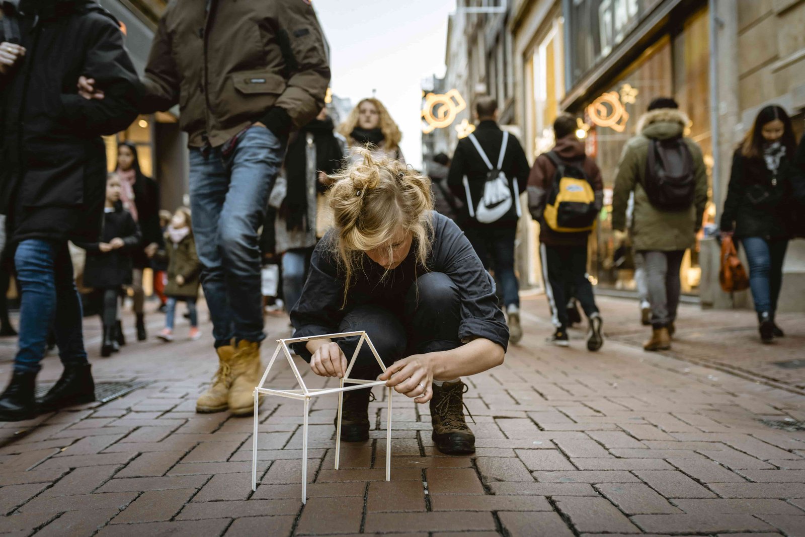 Reconstructie van een schuilplaats